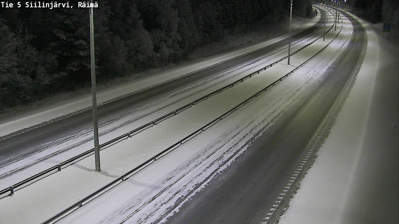 Kelikamerat Kuva Tie 5 Siilinjärvi, Räimä, Siilinjärvi, Pohjois-Savo