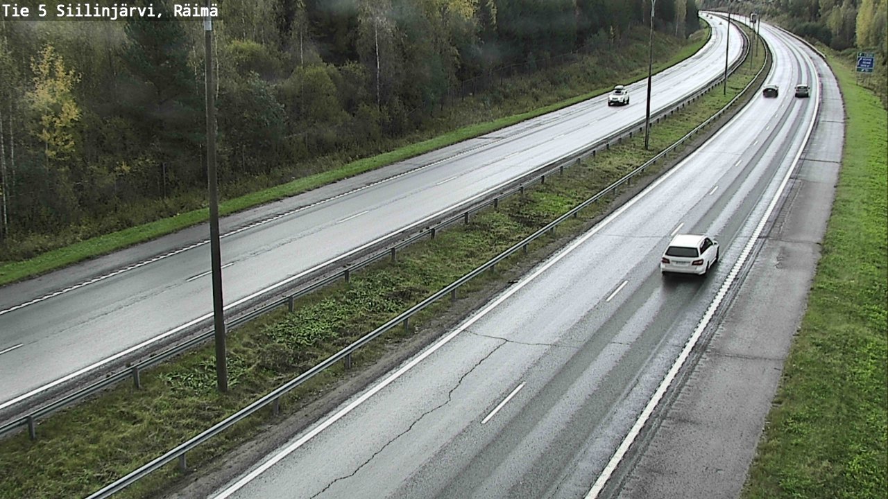 Weather Camera Image Road Siilinjärvi, Räimä, Siilinjärvi, Pohjois-Savo