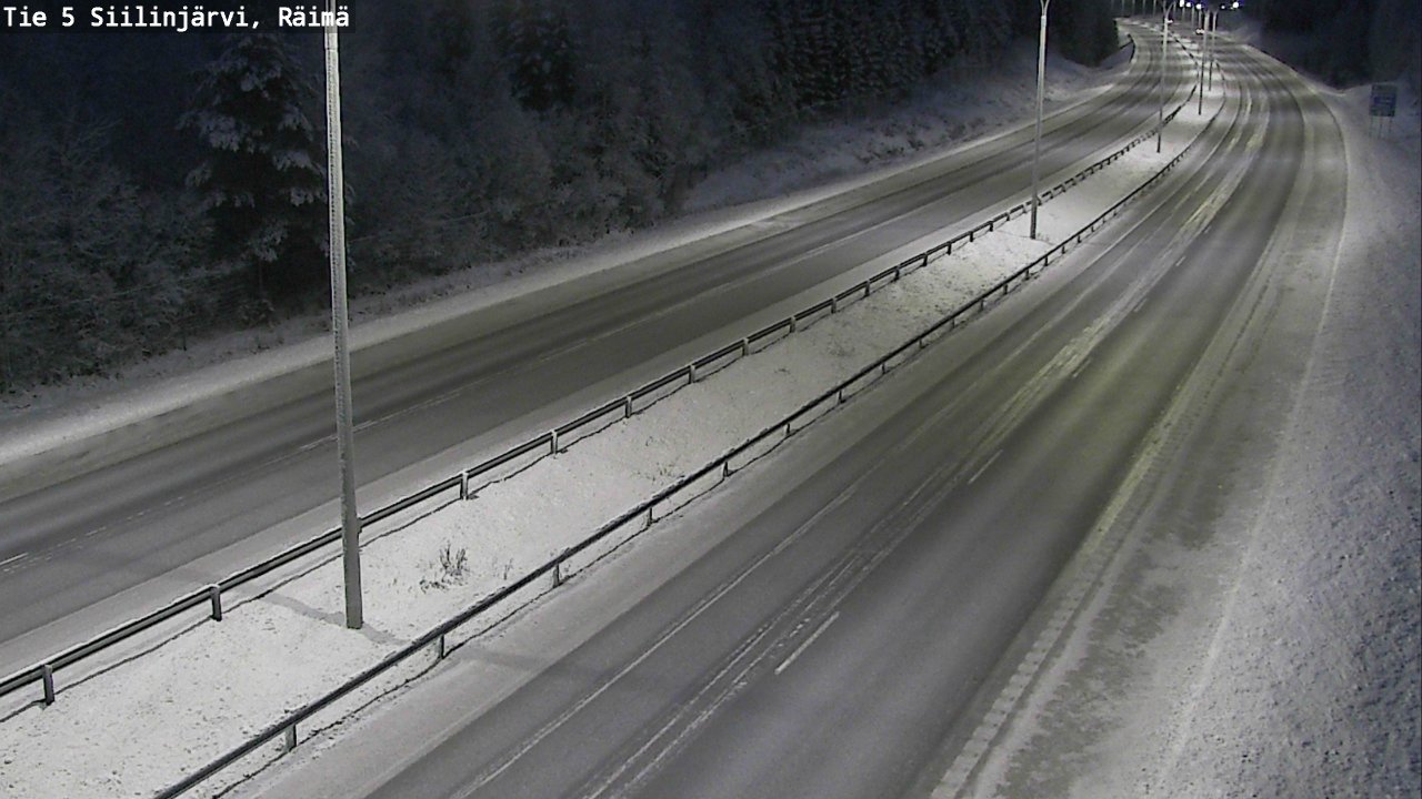 Kelikamerat Kuva Tie 5 Siilinjärvi, Räimä, Siilinjärvi, Pohjois-Savo