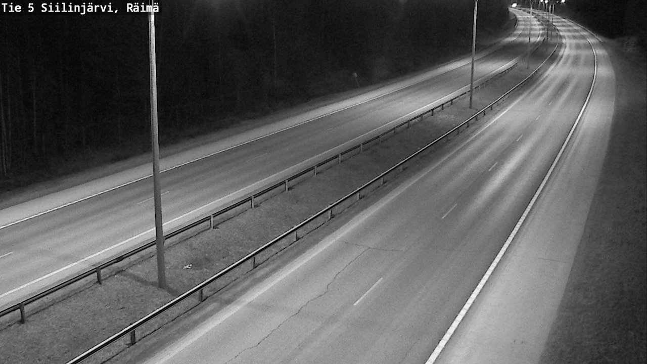 Weather Camera Image Road Siilinjärvi, Räimä, Siilinjärvi, Pohjois-Savo