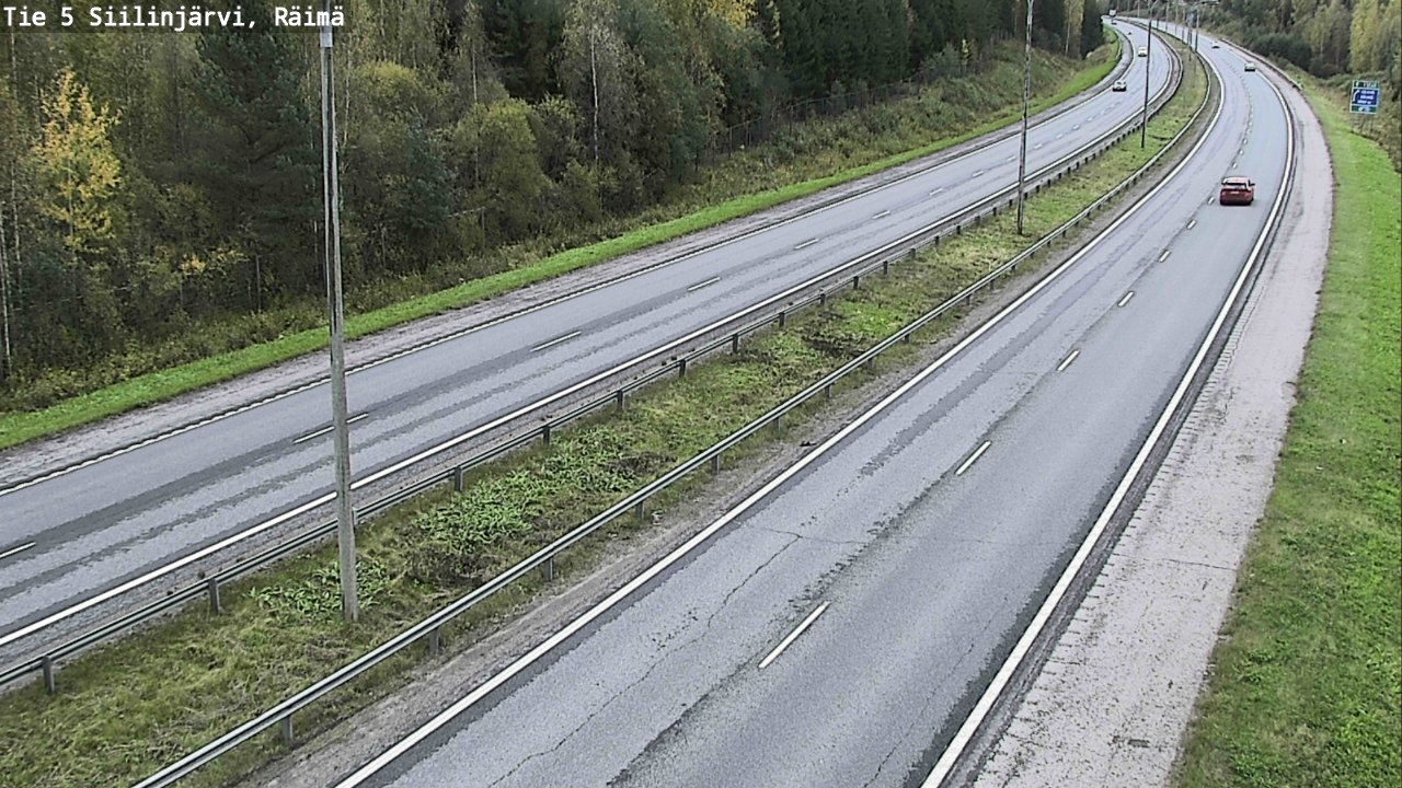 Kelikamerat Kuva Tie 5 Siilinjärvi, Räimä, Siilinjärvi, Pohjois-Savo
