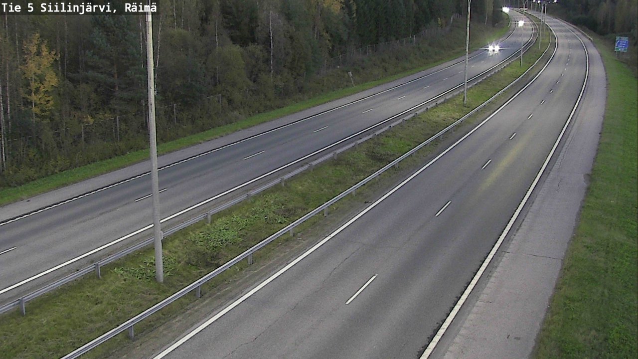 Kelikamerat Kuva Tie 5 Siilinjärvi, Räimä, Siilinjärvi, Pohjois-Savo