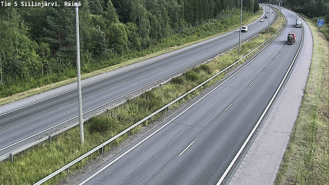 Kelikamerat Kuva Tie 5 Siilinjärvi, Räimä, Siilinjärvi, Pohjois-Savo