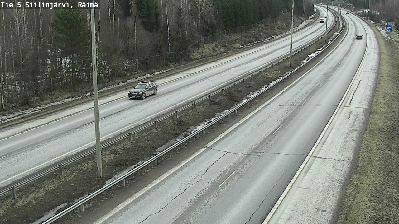 Weather Camera Image Road Siilinjärvi, Räimä, Siilinjärvi, Pohjois-Savo