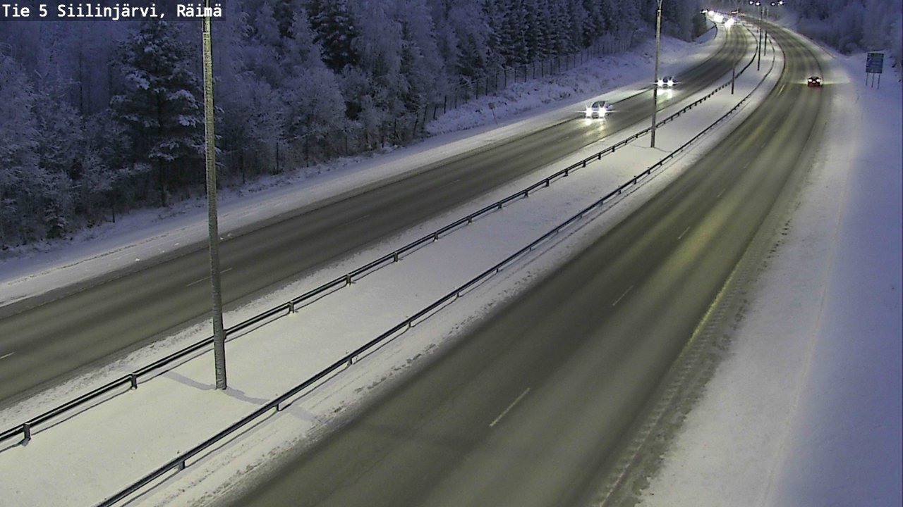 Kelikamerat Kuva Tie 5 Siilinjärvi, Räimä, Siilinjärvi, Pohjois-Savo