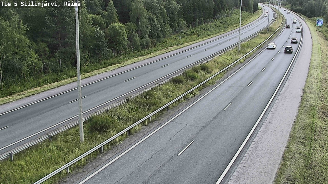 Kelikamerat Kuva Tie 5 Siilinjärvi, Räimä, Siilinjärvi, Pohjois-Savo