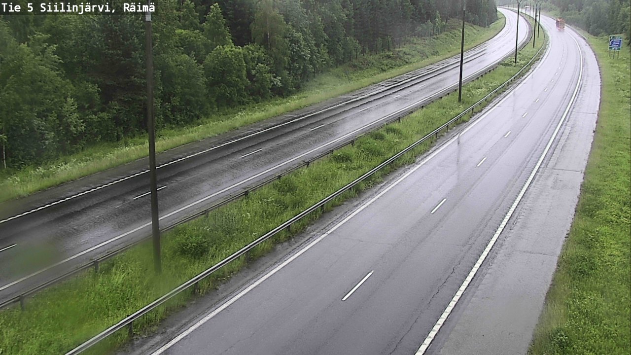 Weather Camera Image Road Siilinjärvi, Räimä, Siilinjärvi, Pohjois-Savo
