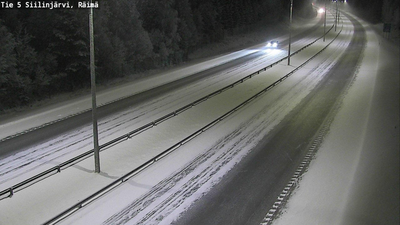 Kelikamerat Kuva Tie 5 Siilinjärvi, Räimä, Siilinjärvi, Pohjois-Savo