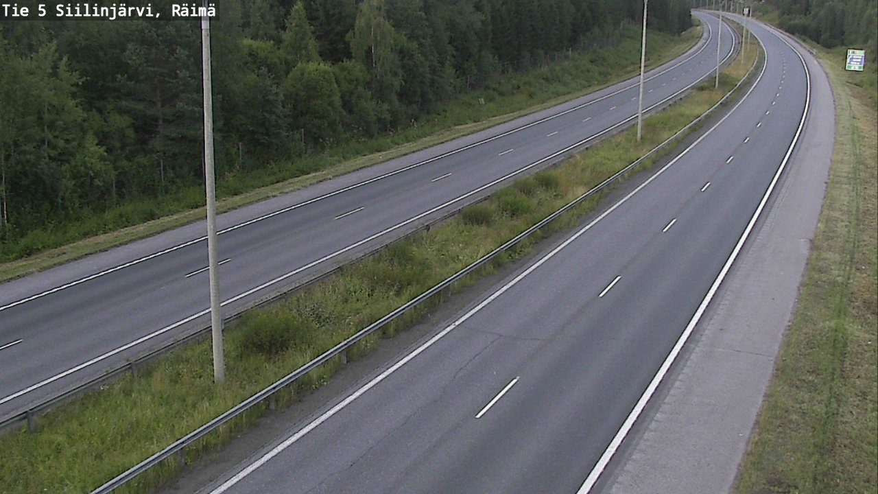 Kelikamerat Kuva Tie 5 Siilinjärvi, Räimä, Siilinjärvi, Pohjois-Savo
