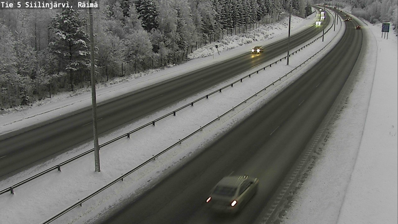 Kelikamerat Kuva Tie 5 Siilinjärvi, Räimä, Siilinjärvi, Pohjois-Savo