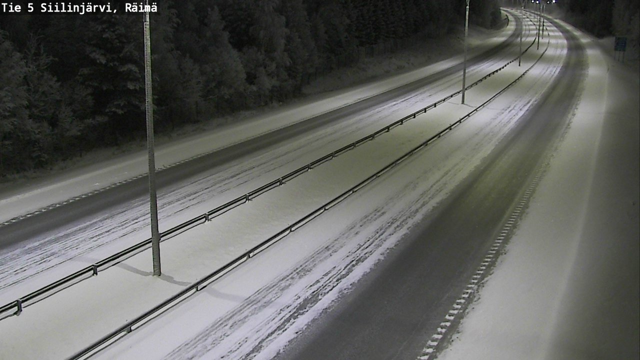 Kelikamerat Kuva Tie 5 Siilinjärvi, Räimä, Siilinjärvi, Pohjois-Savo