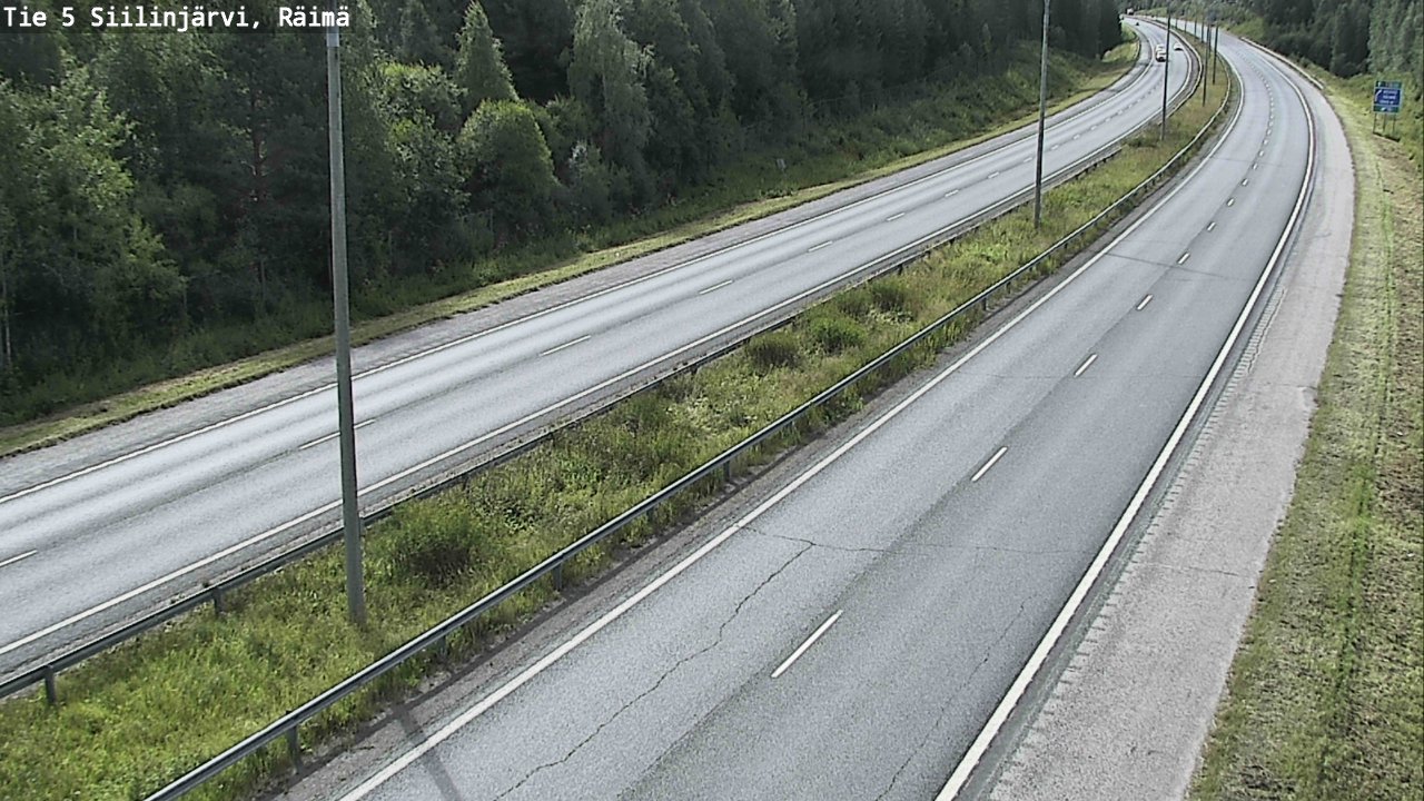 Kelikamerat Kuva Tie 5 Siilinjärvi, Räimä, Siilinjärvi, Pohjois-Savo