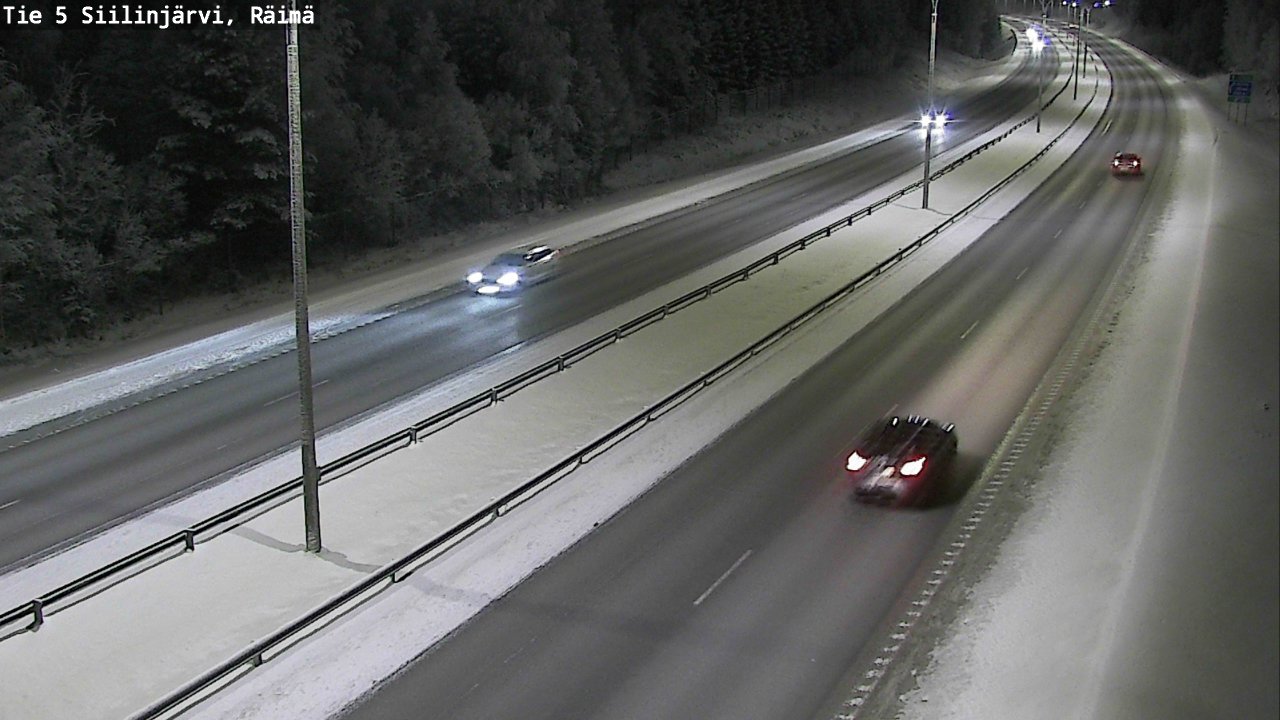 Weather Camera Image Väg 5 Siilinjärvi, Räimä, Siilinjärvi, Pohjois-Savo