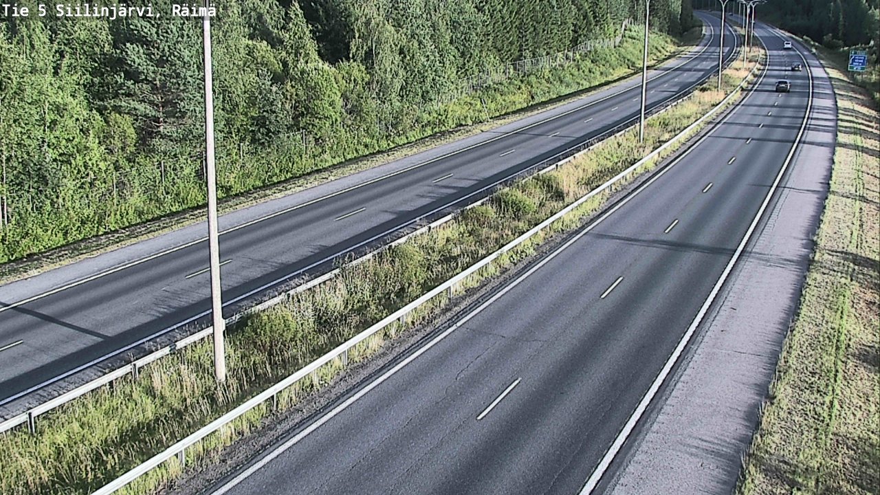 Kelikamerat Kuva Tie 5 Siilinjärvi, Räimä, Siilinjärvi, Pohjois-Savo