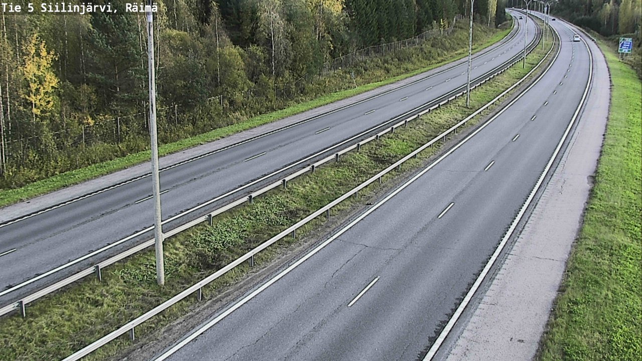Kelikamerat Kuva Tie 5 Siilinjärvi, Räimä, Siilinjärvi, Pohjois-Savo