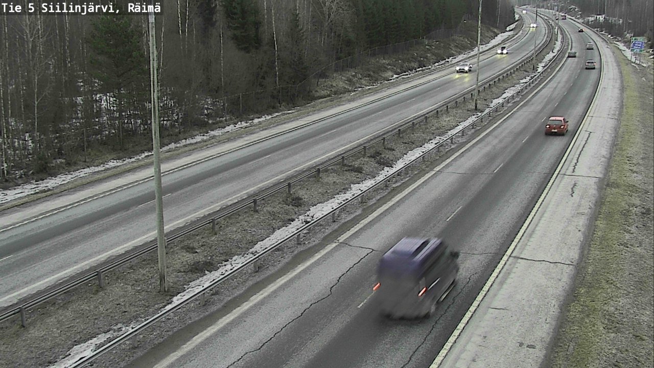 Kelikamerat Kuva Tie 5 Siilinjärvi, Räimä, Siilinjärvi, Pohjois-Savo