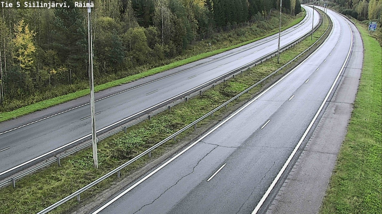 Kelikamerat Kuva Tie 5 Siilinjärvi, Räimä, Siilinjärvi, Pohjois-Savo