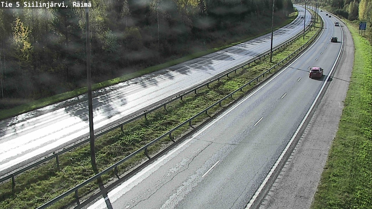 Weather Camera Image Road Siilinjärvi, Räimä, Siilinjärvi, Pohjois-Savo