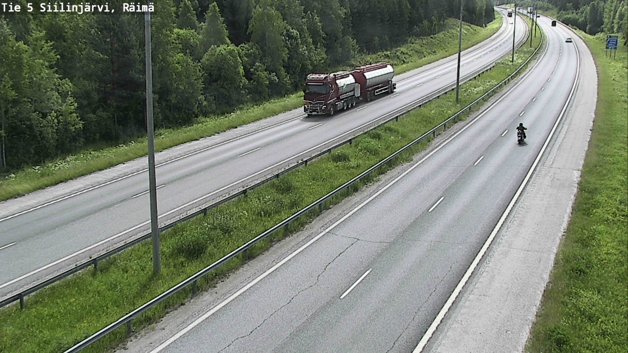Weather Camera Image Road Siilinjärvi, Räimä, Siilinjärvi, Pohjois-Savo