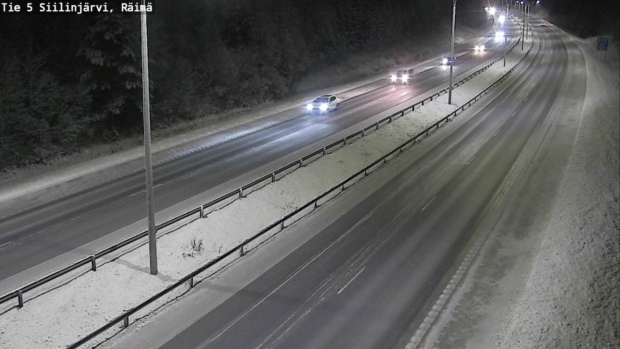 Weather Camera Image Road Siilinjärvi, Räimä, Siilinjärvi, Pohjois-Savo