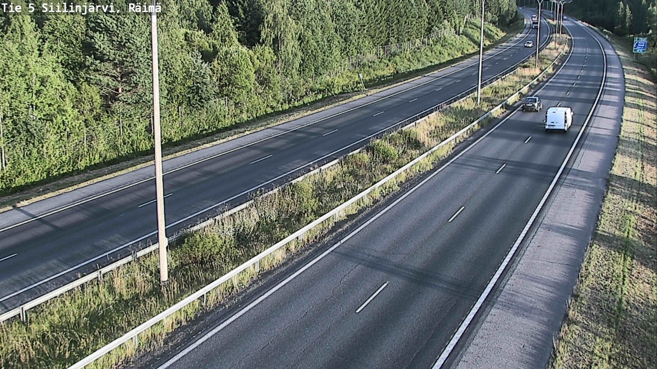 Kelikamerat Kuva Tie 5 Siilinjärvi, Räimä, Siilinjärvi, Pohjois-Savo