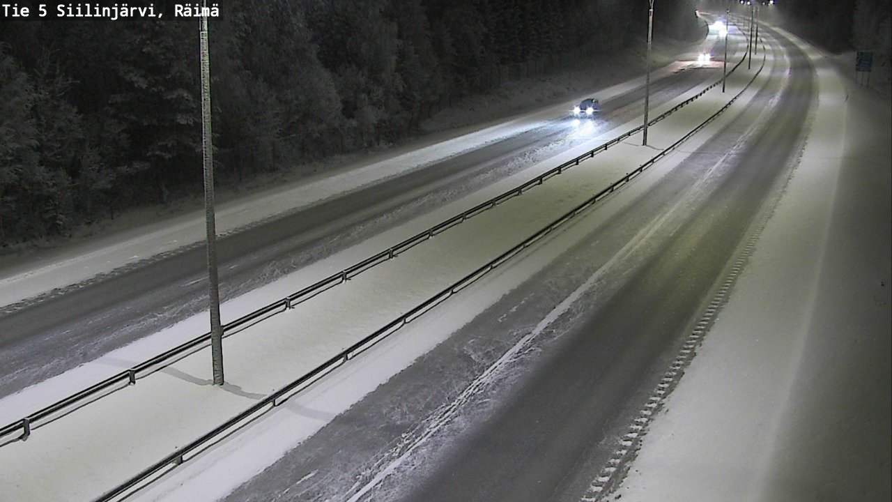 Kelikamerat Kuva Tie 5 Siilinjärvi, Räimä, Siilinjärvi, Pohjois-Savo