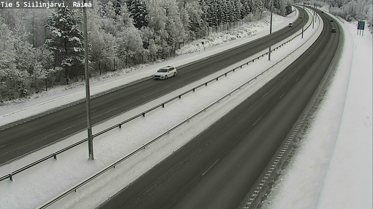 Weather Camera Image Road Siilinjärvi, Räimä, Siilinjärvi, Pohjois-Savo