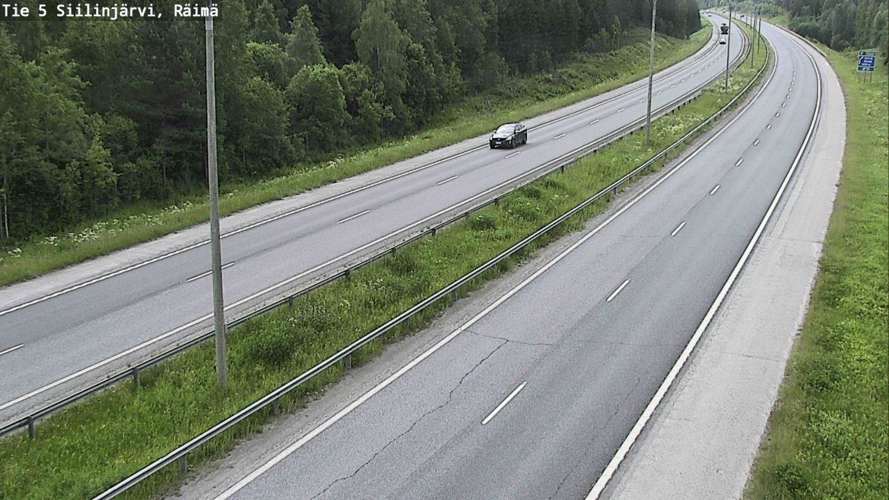 Weather Camera Image Road Siilinjärvi, Räimä, Siilinjärvi, Pohjois-Savo