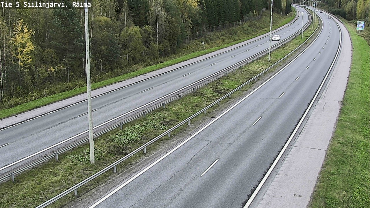 Kelikamerat Kuva Tie 5 Siilinjärvi, Räimä, Siilinjärvi, Pohjois-Savo