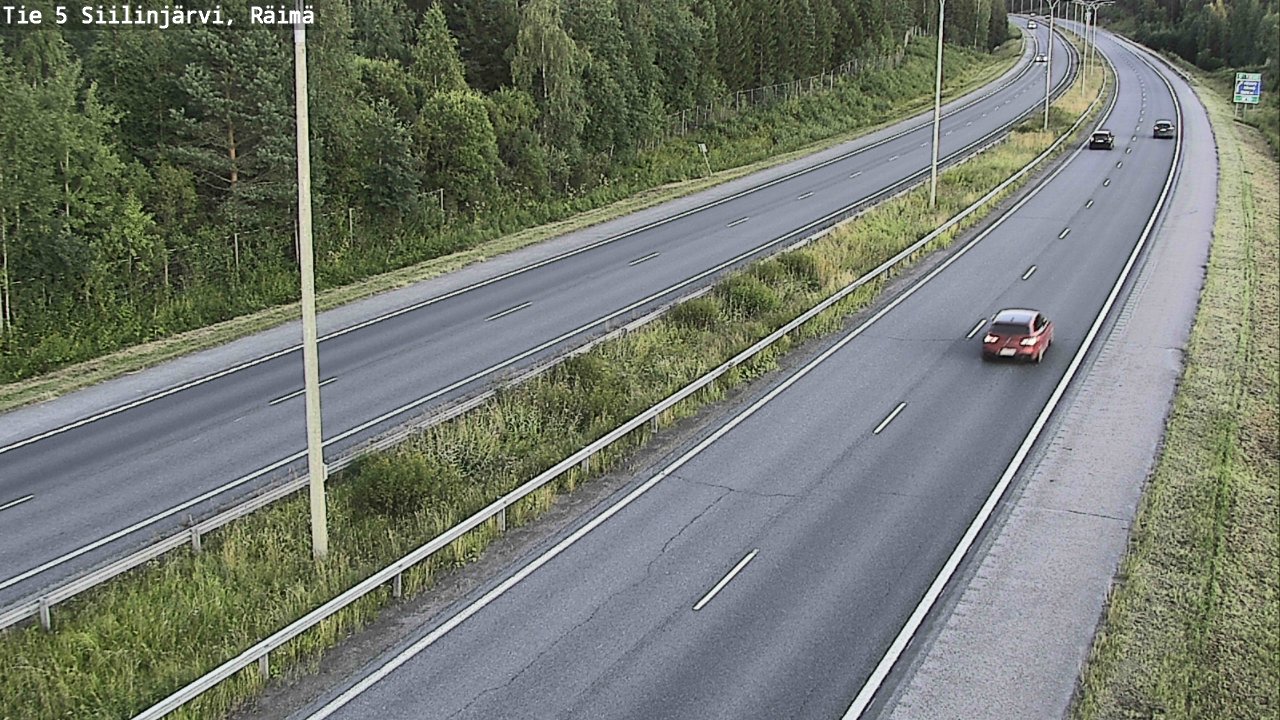 Kelikamerat Kuva Tie 5 Siilinjärvi, Räimä, Siilinjärvi, Pohjois-Savo