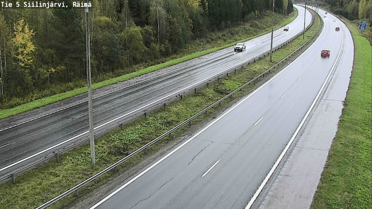 Kelikamerat Kuva Tie 5 Siilinjärvi, Räimä, Siilinjärvi, Pohjois-Savo