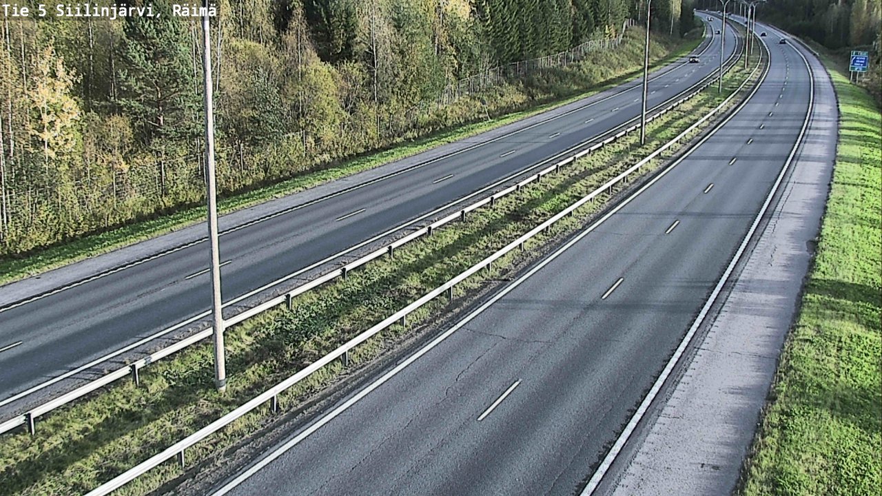 Kelikamerat Kuva Tie 5 Siilinjärvi, Räimä, Siilinjärvi, Pohjois-Savo