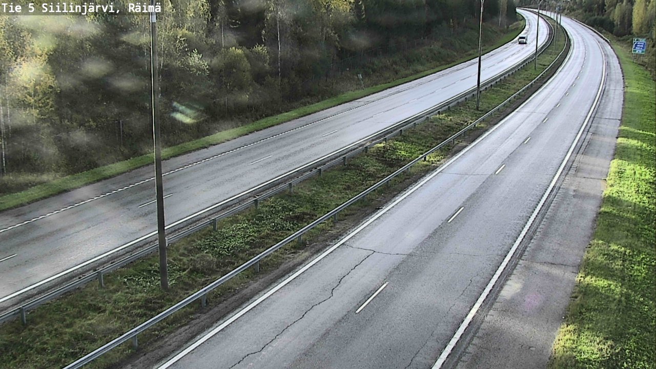 Weather Camera Image Road Siilinjärvi, Räimä, Siilinjärvi, Pohjois-Savo