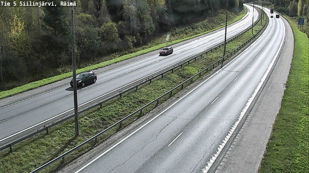 Weather Camera Image Road Siilinjärvi, Räimä, Siilinjärvi, Pohjois-Savo