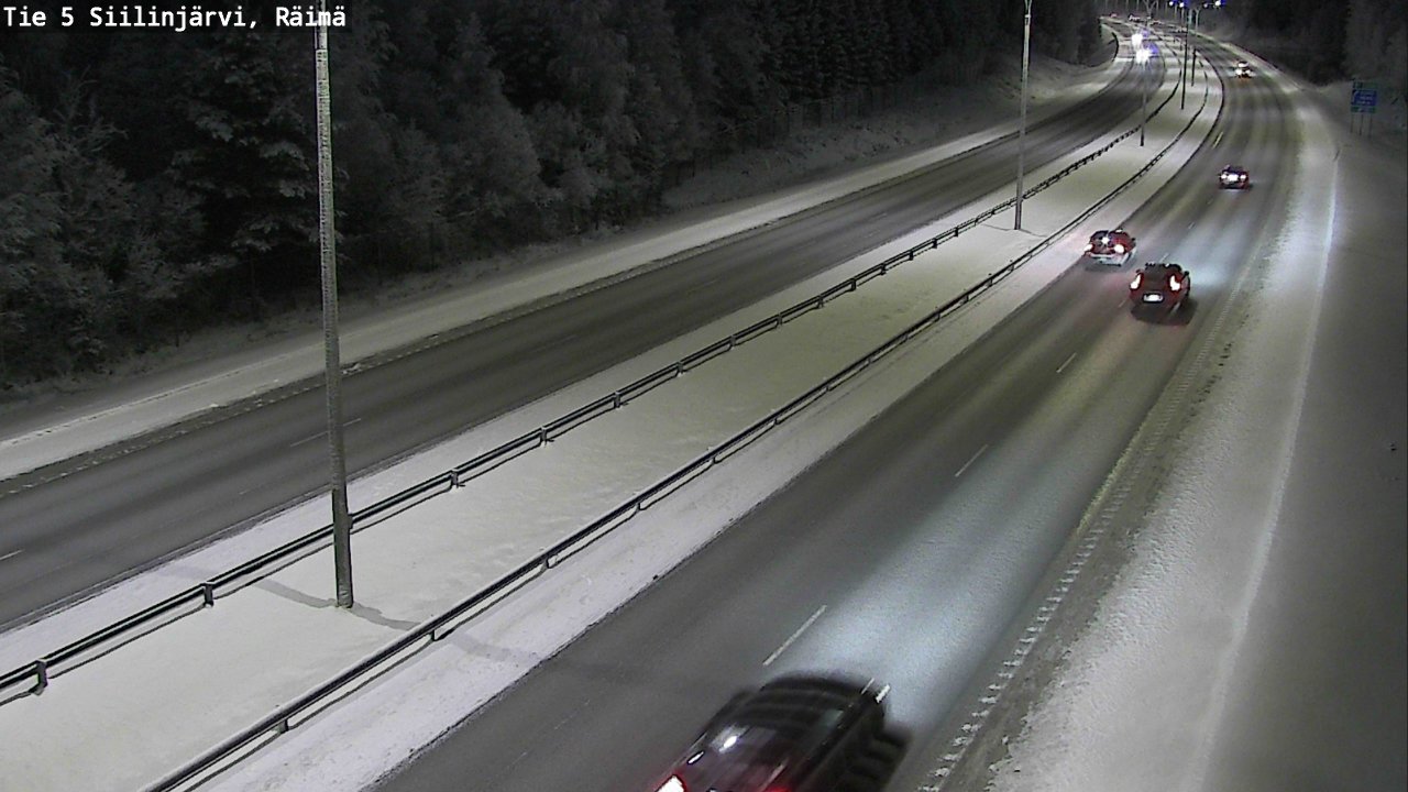 Weather Camera Image Väg 5 Siilinjärvi, Räimä, Siilinjärvi, Pohjois-Savo