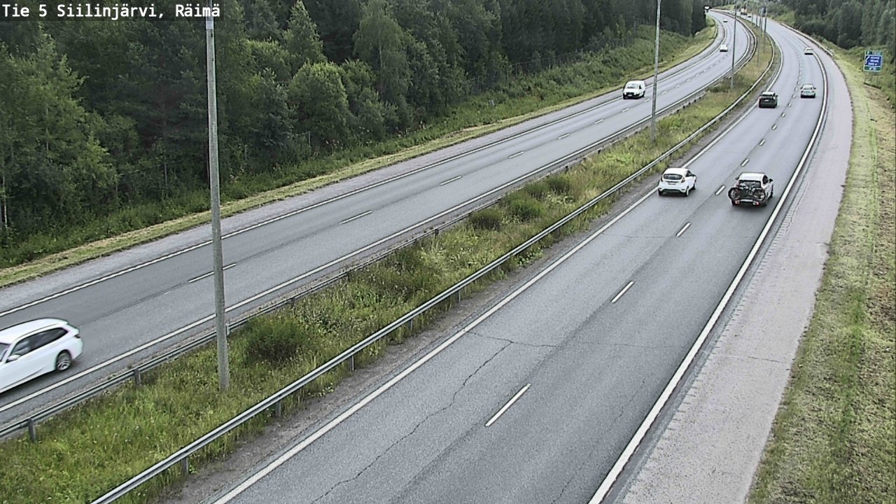 Kelikamerat Kuva Tie 5 Siilinjärvi, Räimä, Siilinjärvi, Pohjois-Savo