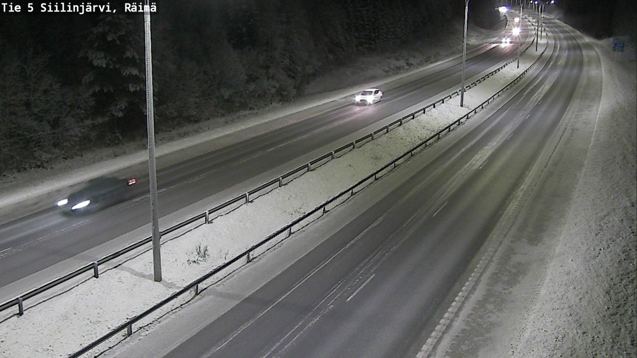 Weather Camera Image Väg 5 Siilinjärvi, Räimä, Siilinjärvi, Pohjois-Savo