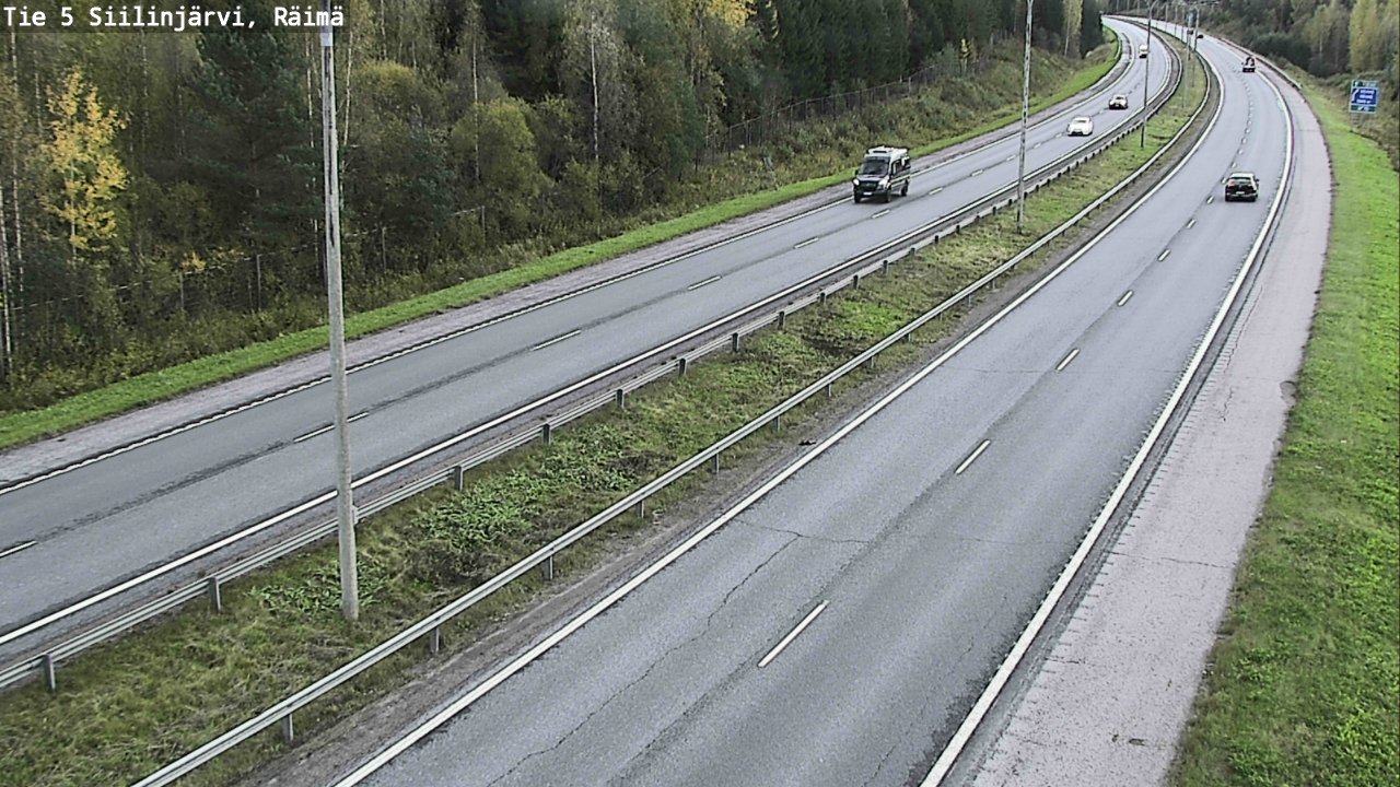 Kelikamerat Kuva Tie 5 Siilinjärvi, Räimä, Siilinjärvi, Pohjois-Savo