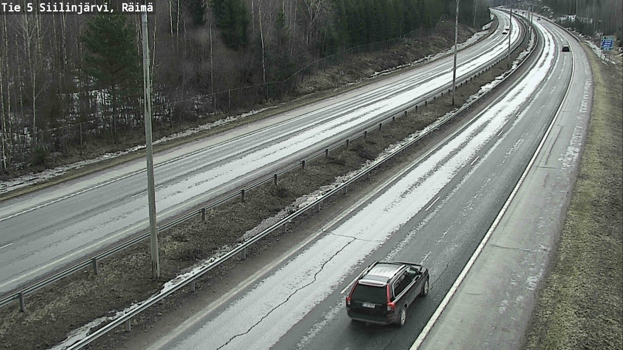 Weather Camera Image Väg 5 Siilinjärvi, Räimä, Siilinjärvi, Pohjois-Savo