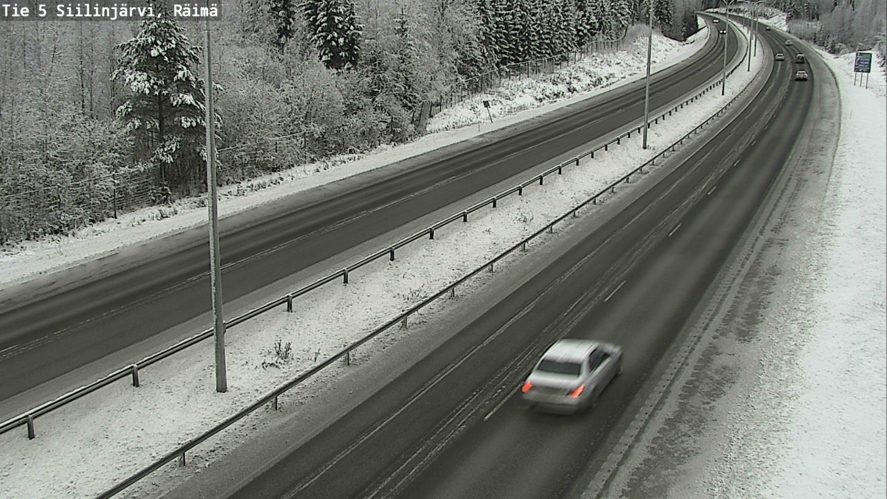 Kelikamerat Kuva Tie 5 Siilinjärvi, Räimä, Siilinjärvi, Pohjois-Savo