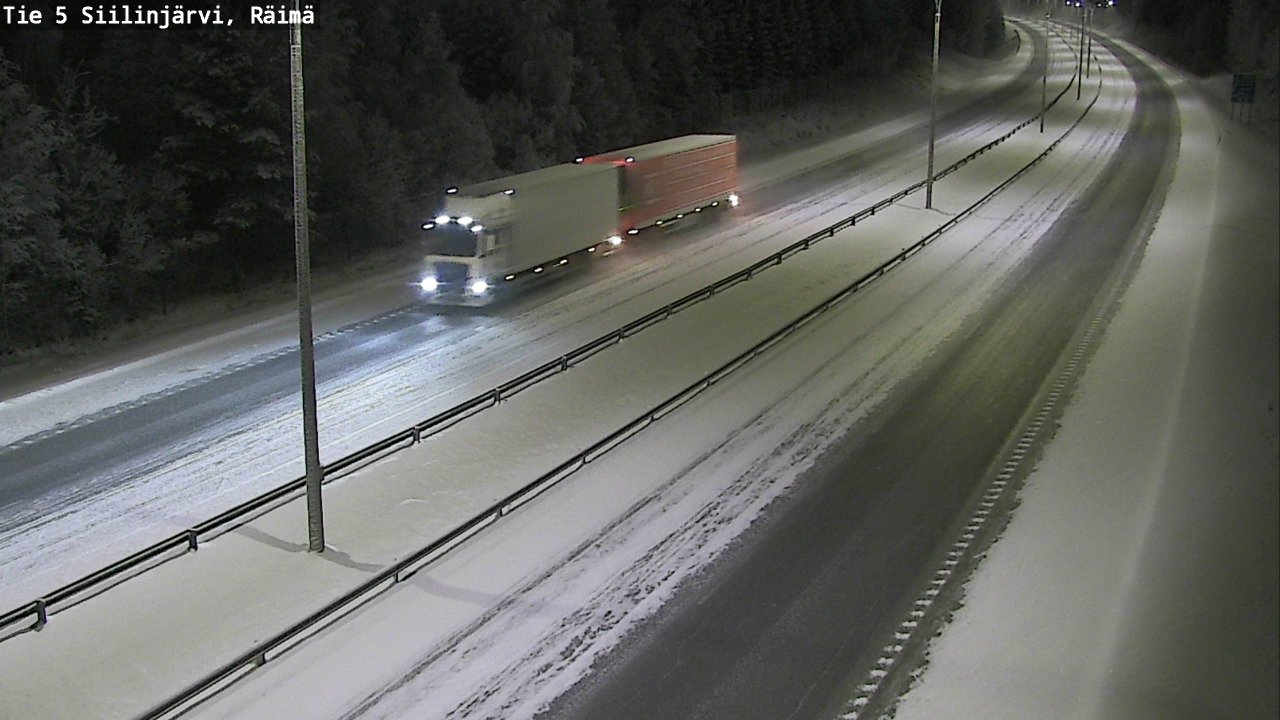 Kelikamerat Kuva Tie 5 Siilinjärvi, Räimä, Siilinjärvi, Pohjois-Savo