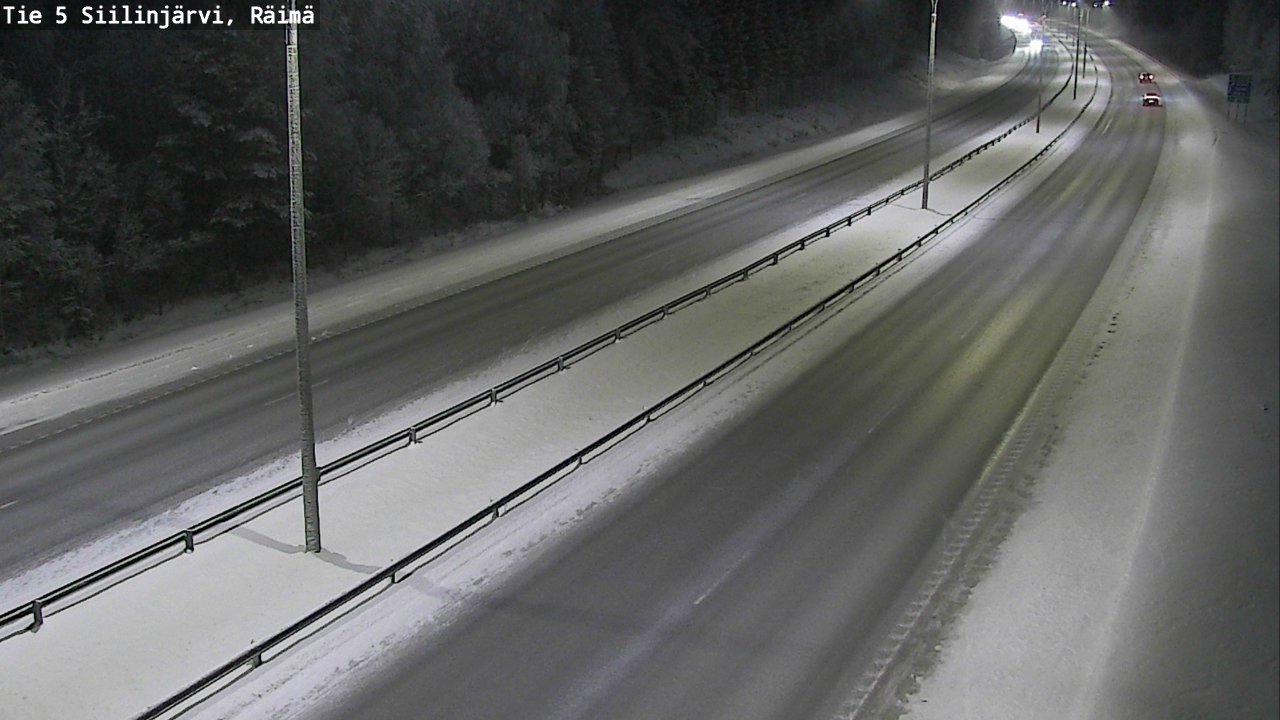 Kelikamerat Kuva Tie 5 Siilinjärvi, Räimä, Siilinjärvi, Pohjois-Savo