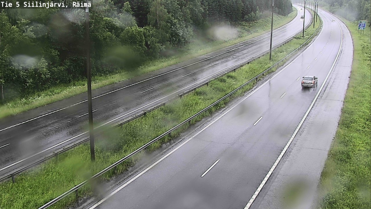 Weather Camera Image Väg 5 Siilinjärvi, Räimä, Siilinjärvi, Pohjois-Savo