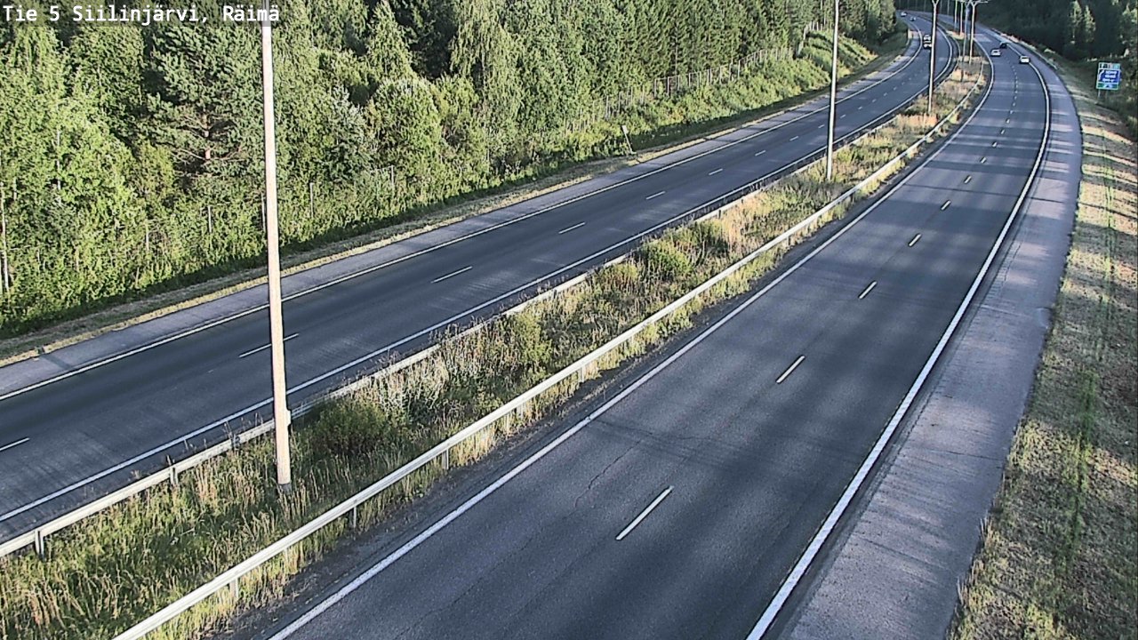 Kelikamerat Kuva Tie 5 Siilinjärvi, Räimä, Siilinjärvi, Pohjois-Savo