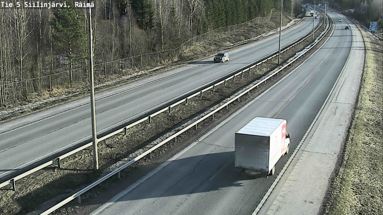 Kelikamerat Kuva Tie 5 Siilinjärvi, Räimä, Siilinjärvi, Pohjois-Savo