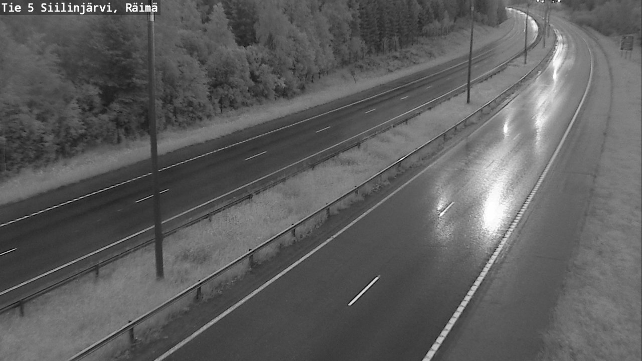 Weather Camera Image Road Siilinjärvi, Räimä, Siilinjärvi, Pohjois-Savo