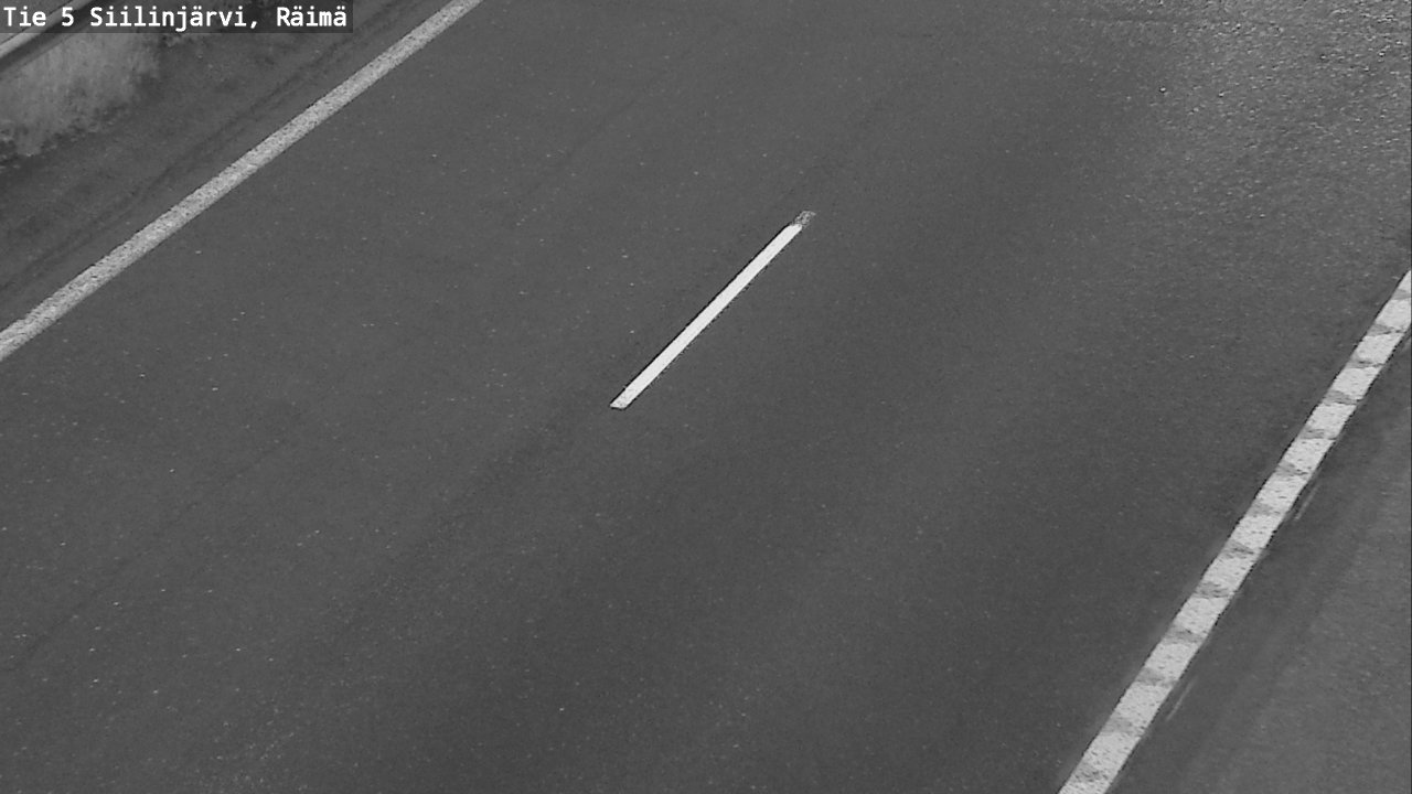 Weather Camera Image Road Siilinjärvi, Räimä, Siilinjärvi, Pohjois-Savo