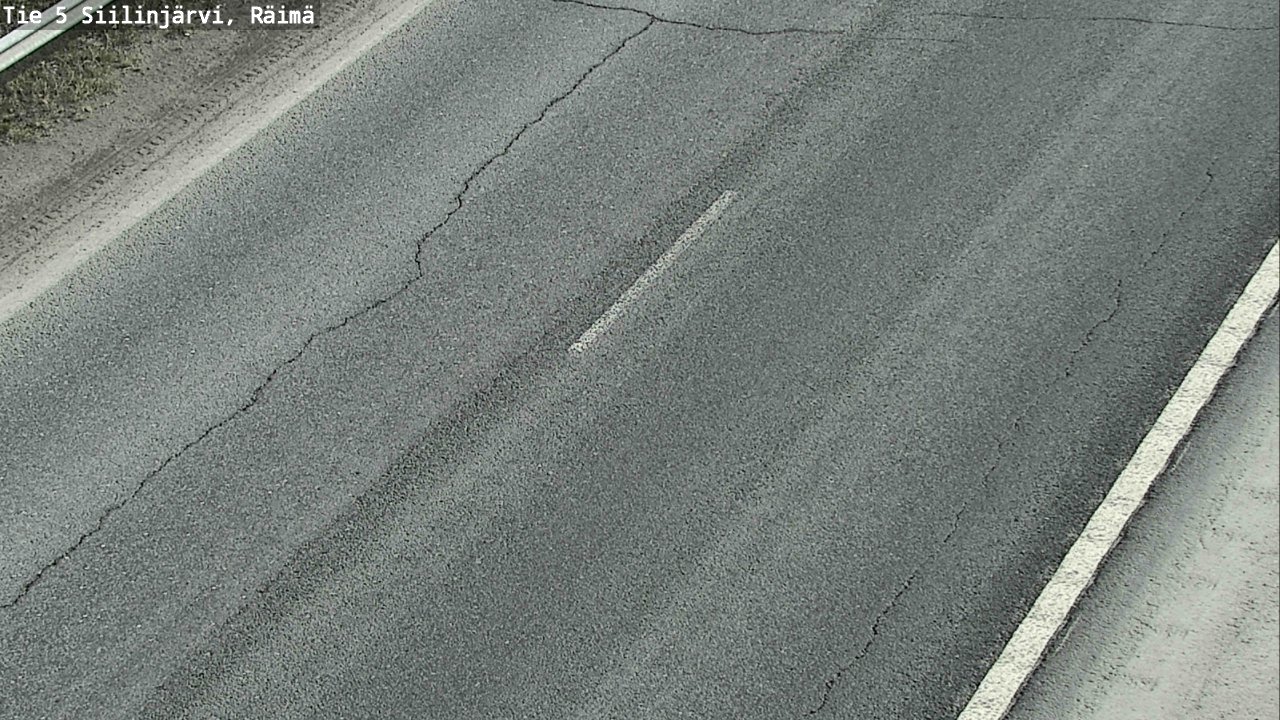 Weather Camera Image Road Siilinjärvi, Räimä, Siilinjärvi, Pohjois-Savo