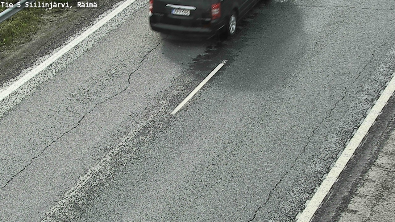 Weather Camera Image Road Siilinjärvi, Räimä, Siilinjärvi, Pohjois-Savo
