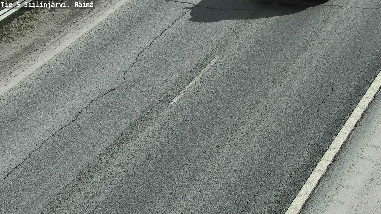 Weather Camera Image Road Siilinjärvi, Räimä, Siilinjärvi, Pohjois-Savo